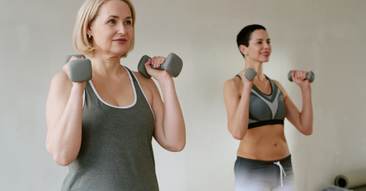 krachttraining thuis voor vrouwen van 50
